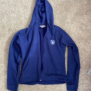 Brewers Zip-Up Hoodie